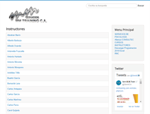 Tablet Screenshot of mmtraining.com.ve